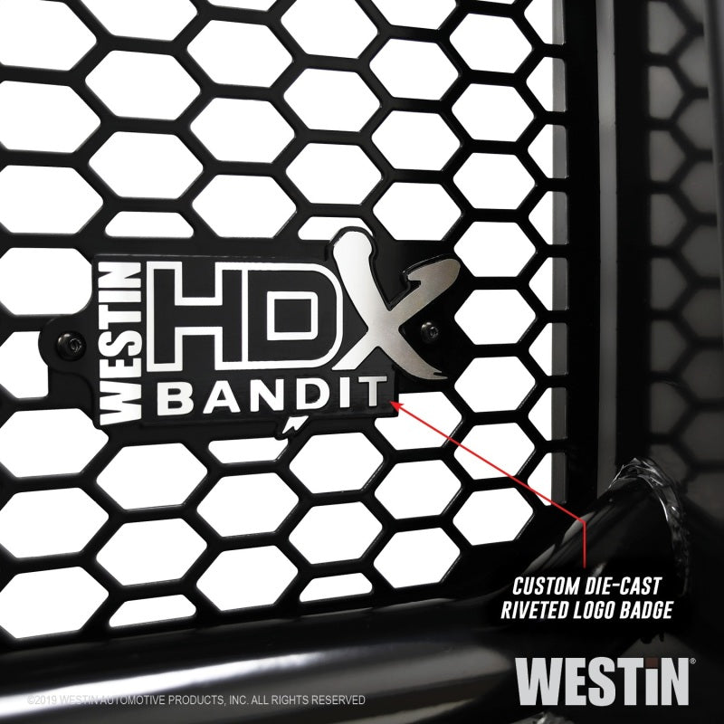 Westin 11-14 Chevrolet Silverado 2500/3500 HDX Bandit Front Bumper - Blk Westin