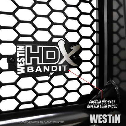 Westin 11-14 Chevrolet Silverado 2500/3500 HDX Bandit Front Bumper - Blk Westin