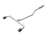 aFe Takeda 2-1/2in 304 SS Cat-Back Exhaust w/ Carbon Fiber Tips 14-18 Mazda 3 L4 2.0L/2.5L