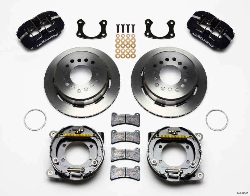 Wilwood Dynapro Low-Profile 11.00in P-Brake Kit Small Ford 2.66in Offset Wilwood