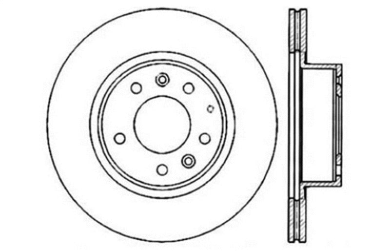 StopTech Slotted & Drilled Sport Brake Rotor - eliteracefab.com