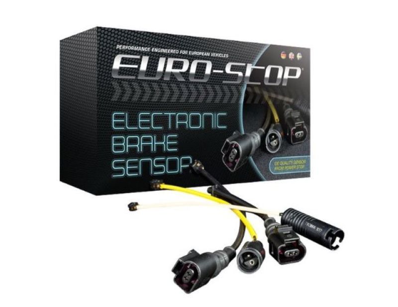 Power Stop Mercedes-Benz (Various Fitments) Front or Rear Euro-Stop Electronic Brake Pad Wear Sensor - eliteracefab.com