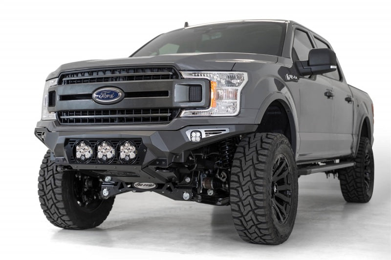 Addictive Desert Designs 18-20 Ford F-150 Bomber Front Bumper w/ 3 Baja Designs LP6 Mounts Addictive Desert Designs