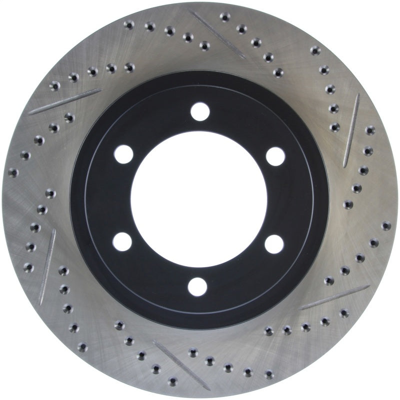 StopTech Slotted & Drilled Sport Brake Rotor Stoptech