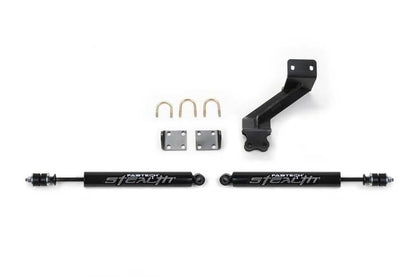 Fabtech 14-18 Ram 2500 & 13-18 Ram 3500 HD Dual Stealth Steering Stabilizer Kit - eliteracefab.com