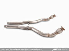 Load image into Gallery viewer, AWE Tuning Audi 8R 3.0T Non-Resonated Downpipes for Q5 / SQ5 - eliteracefab.com