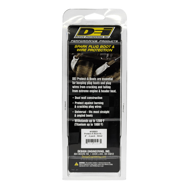 DEI Protect-A-Boot XL - 8in - 2-pack - Silver DEI