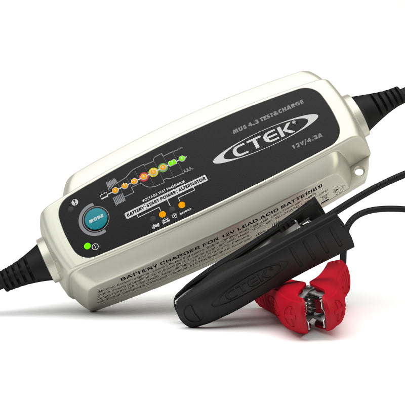 CTEK Battery Charger - MUS 4.3 Test & Charge - 12V CTEK