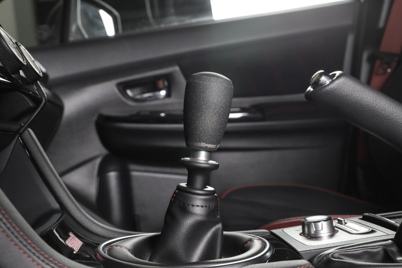 GrimmSpeed Shift Knob Stainless Steel - Subaru 5 Speed and 6 Speed Manual Transmission - Black - eliteracefab.com