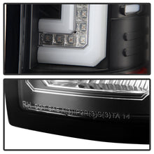 Load image into Gallery viewer, Spyder GMC Sierra 14-16 LED Tail Lights Black ALT-YD-GS14-LBLED-BK - eliteracefab.com