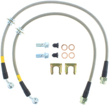 Load image into Gallery viewer, StopTech 93-01 Impreza Stainless Steel Rear Brake Lines - eliteracefab.com