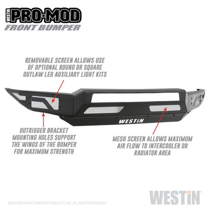 Westin 15-17 Ford F-150 Pro-Mod Front Bumper Westin