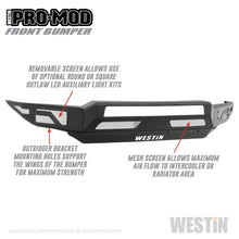 Load image into Gallery viewer, Westin 19-21 Chevrolet Silverado 1500 Pro-Mod Front Bumper - Tex. Blk