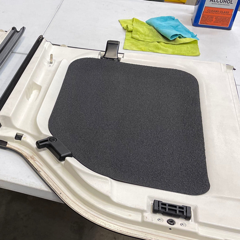DEI 11-18 Jeep Wrangler JK 2-Door Boom Mat Headliner - 4 Piece - White DEI