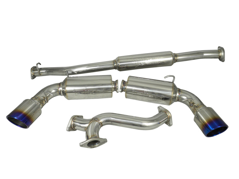 Injen 13-20 Subaru BRZ/Toyota 86 2.0L 4cyl SS CB Exhaust w/ Dual Injen Embossed Muffler - eliteracefab.com