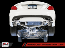 Load image into Gallery viewer, AWE Tuning Mercedes-Benz W205 C450 AMG / C400 Touring Edition Exhaust - eliteracefab.com