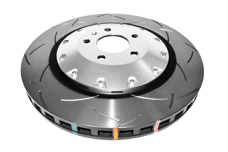 DBA 07-11 Audi S6 Front 5000 Series Slotted Rotor w/ Silver Hat DBA