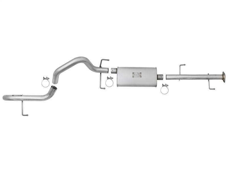 aFe Scorpion 2-1/2in Aluminized Steel Cat-Back Exhaust 07-17 Toyota FJ Cruiser V6 4.0L aFe