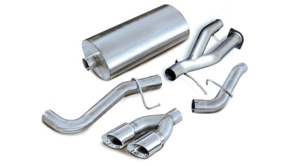 Corsa 02-06 Cadillac Escalade 6.0L V8 Polished Sport Cat-Back Exhaust - eliteracefab.com