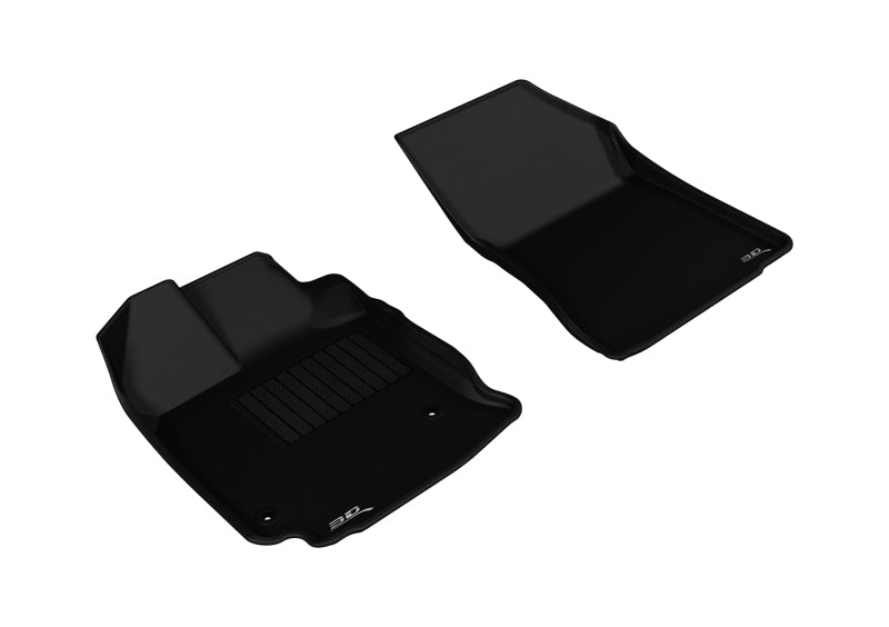 3D MAXpider L1TY13411509 2013-2015 Toyota Venza Kagu 1st Row Floormat - Black 3D MAXpider