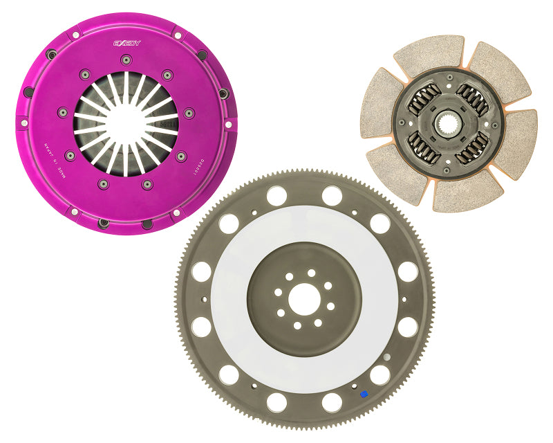 Exedy 2011-2016 Ford Mustang V8 Hyper Single Clutch Sprung Center Disc Push Type Cover - eliteracefab.com