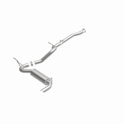 MagnaFlow 12-14 Jeep Wrangler 3.6L Single Straight Rear P/S Exit Stainless C/b Perf Exhaust-Comp Magnaflow