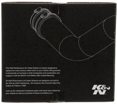 K&N 07-08 Chevy Silverado 1500 4.8L/5.3L V8 / 07-08 GMC Yukon 4.8L/5.3L V8 Black Perf Intake Kit - eliteracefab.com