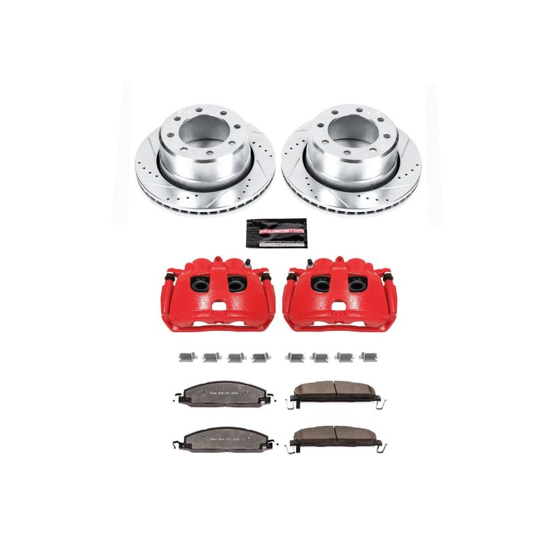 Power Stop 09-10 Dodge Ram 2500 Rear Z36 Truck & Tow Brake Kit w/Calipers - eliteracefab.com