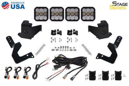 Diode Dynamics 2022 Toyota Tundra SS5 Grille CrossLink Bracket Kit