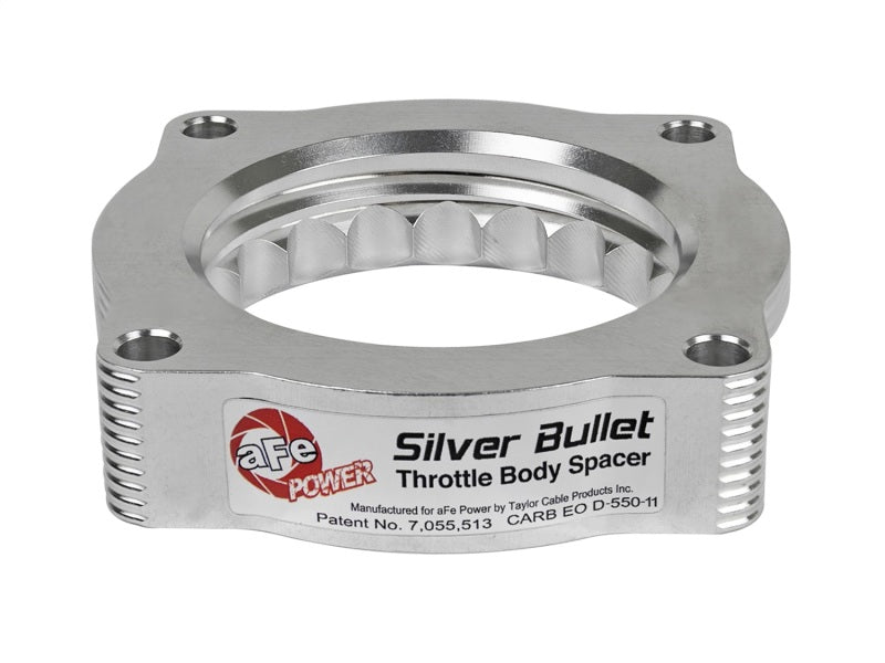 aFe Silver Bullet Throttle Body Spacers TBS BMW (E53) 00-06 5series (E39) 97-09 6series (E63/64) - eliteracefab.com