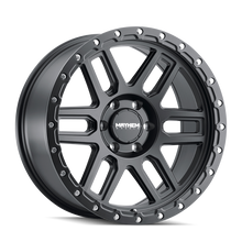 Load image into Gallery viewer, Mayhem 8304 Delta 20x9 / 5x127 BP / 0mm Offset / 78.1mm Hub Matte Black Wheel