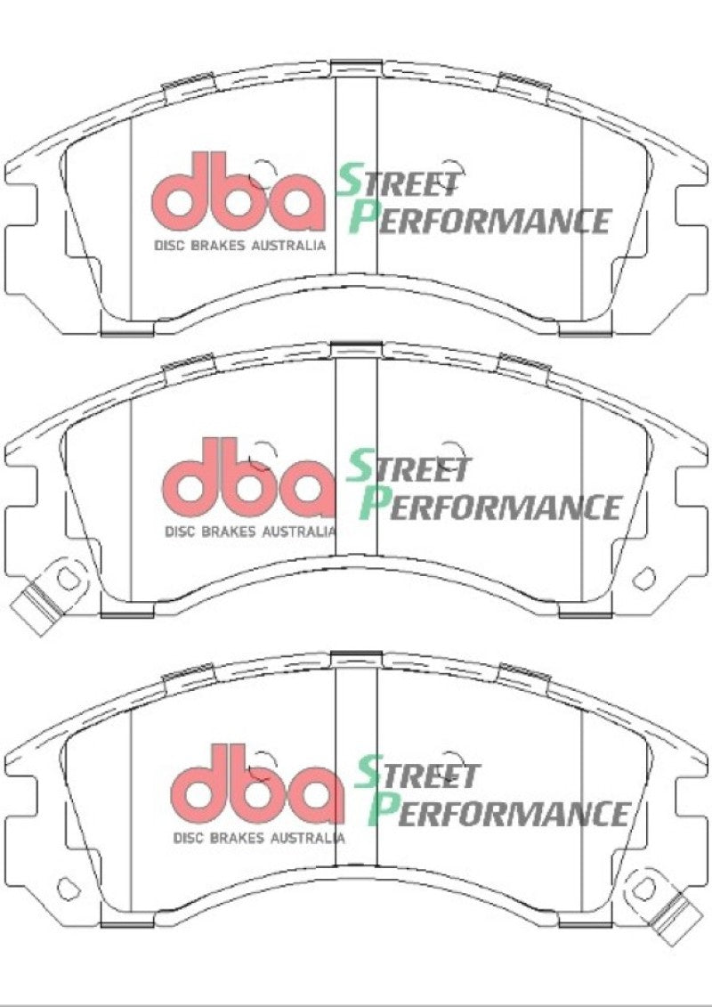 DBA Street Performance Front Brake Pads - DB1223SP DBA