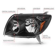 Load image into Gallery viewer, ANZO 2003-2005 Toyota 4Runner Crystal Headlights Black - eliteracefab.com