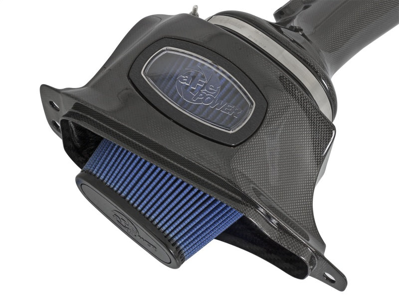 aFe Momentum Carbon Fiber Cold Air Intake System PDS/P5R 15-16 Chevrolet Corvette Z06 V8-6.2L - eliteracefab.com