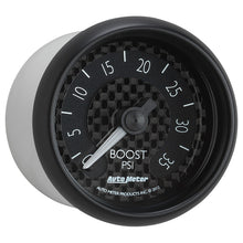 Load image into Gallery viewer, Autometer GT Series 52mm Mechanical 0-35 psi Boost Gauge