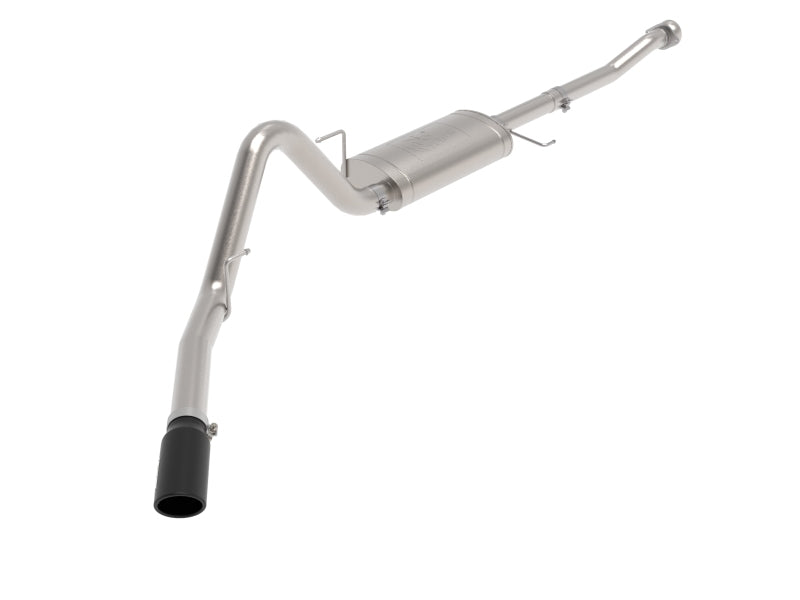 aFe Apollo GT 3in 409 SS Cat-Back Exhaust 2021 Ford F-150 V6 2.7L/3.5L (tt)/V8 5.0L w/ Black Tips aFe