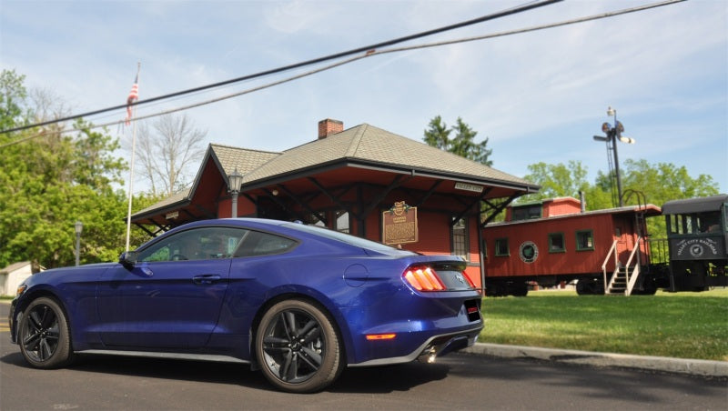 Corsa 15-16 Ford Mustang EcoBoost 2.3T Sport 3in Cat-Back Dual Rear Exit Polished Tips CORSA Performance