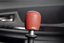 Load image into Gallery viewer, GrimmSpeed Stubby Shift Knob Stainless Steel Red - M12x1.25 - eliteracefab.com