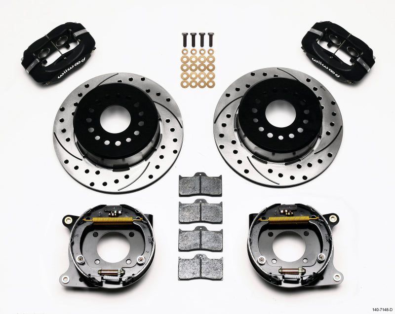 Wilwood Forged Dynalite P/S Park Brake Kit Drilled 93-97 Camaro/Firebird Wilwood