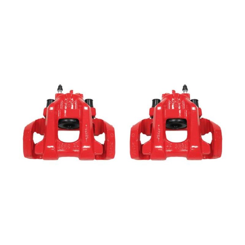 Power Stop 11-17 Dodge Durango Rear Red Calipers w/Brackets - Pair PowerStop