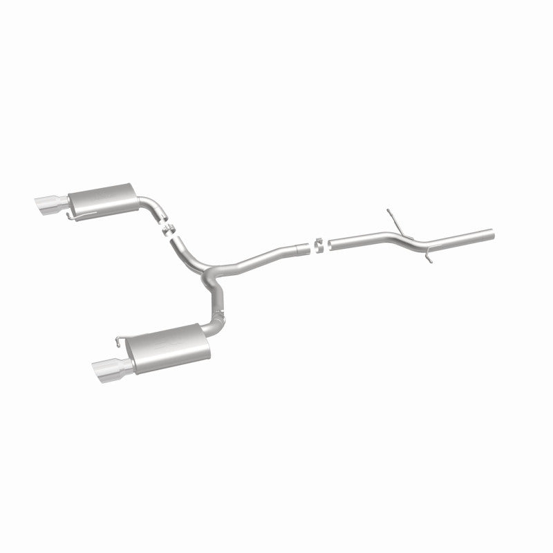 Magnaflow 2015 Audi Allroad 2.0L Touring Dual Spilt Rear Exit 2.5in 4in Tip SS C/B Perf Exhaust Magnaflow