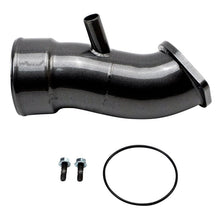 Load image into Gallery viewer, Wehrli 2020+ Chevrolet 6.6L L5P Duramax 3.5in Intake Horn w/PCV Port - Gloss Black - eliteracefab.com