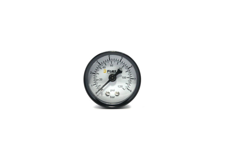 Fuelab 1.5in Fuel Pressure Gauge - EFI - Range 0-120 PSI (Dual Bar/PSI Scale) - eliteracefab.com
