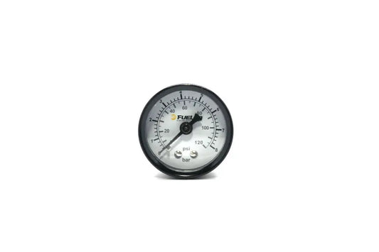 Fuelab 1.5in Fuel Pressure Gauge - EFI - Range 0-120 PSI (Dual Bar/PSI Scale) - eliteracefab.com