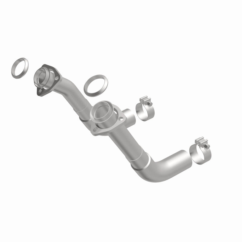 MagnaFlow 66-72 Chevy C10 Pickup V8 2-Piece Front Exhuast Pipe Kit (2in Tubing/Clamps/Inlet Flanges) Magnaflow