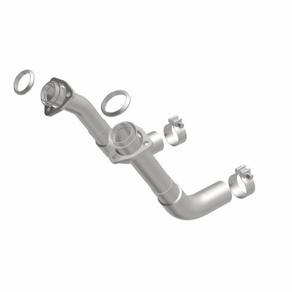 MagnaFlow 66-72 Chevy C10 Pickup V8 2-Piece Front Exhuast Pipe Kit (2in Tubing/Clamps/Inlet Flanges) Magnaflow