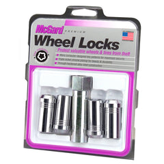 McGard Wheel Lock Nut Set - 4pk. (Tuner / Cone Seat) M14X1.5 / 1in. Hex / 1.935in. Length - Chrome - eliteracefab.com