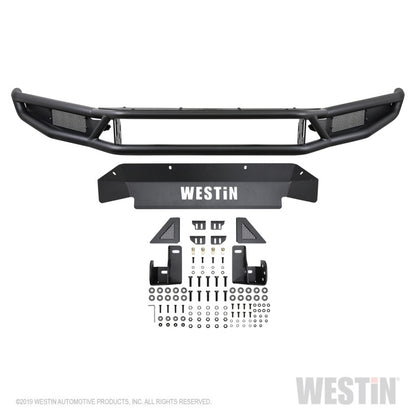 Westin 17-20 Ford F-150 Raptor Outlaw Front Bumper - Tex. Blk Westin