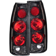 Load image into Gallery viewer, ANZO USA Cadillac Escalade Taillights Dark Smoke 3d Style; 1999-2000 - eliteracefab.com