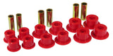 Prothane 99-14 Chevy Silverado 1500/2500 2/4wd Rear Spring Bushings - Red